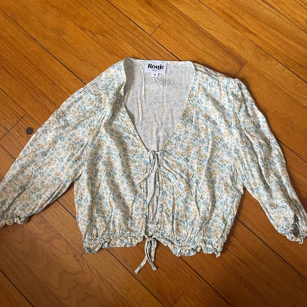 Rouje Floral parisian style blouse